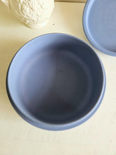 Load image into Gallery viewer, Wedgwood Blue Jasperware Grapevine Lidded Trinket Jewelry Box 023

