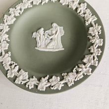 Load image into Gallery viewer, Wedgwood Green Jasperware Small Trinket Dish 42404
