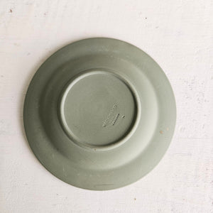 Wedgwood Green Jasperware Small Trinket Dish 42404
