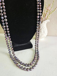 Baroque Black Pearls 58 inches 42506