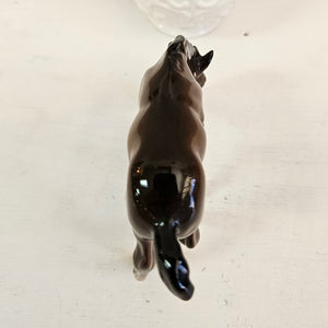 Beswick Foal Figurine – Grazing Pose, Gloss Brown Bay 023