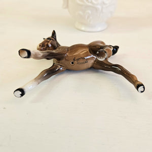 Beswick Foal Figurine – Standing, Gloss Dark Brown 42506