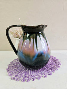 CCC Pottery Canadian Ceramic Craft Pitcher Drip Glaze 42505