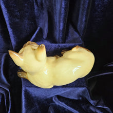 Load image into Gallery viewer, #1559 Beswick Siamese Cat Laying Down Figurine 42503

