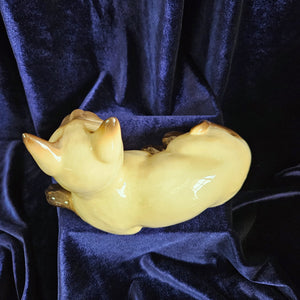 #1559 Beswick Siamese Cat Laying Down Figurine 42503