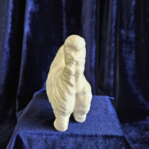 Beswick Persian White Cat Green Eyes Standing 25 08