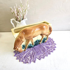 Royal Copley Grazing Horse Planter #2459