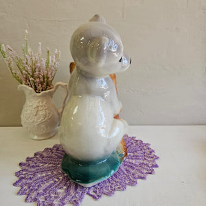 Royal Copley Bear Cub Planter #2359