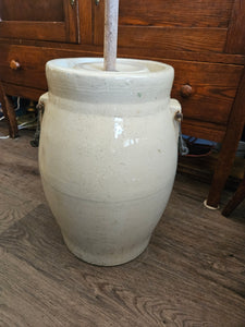 Medalta 5 Gallon Butter Churn with Original Wooden Dasher #42505
