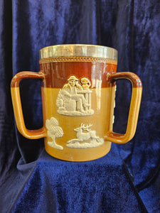 Royal Doulton Lambeth 3 Handle Mug   21 10