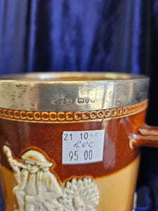 Royal Doulton Lambeth 3 Handle Mug   21 10