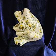 Load image into Gallery viewer, Frog Sponge Holder Green Speckled #42508
