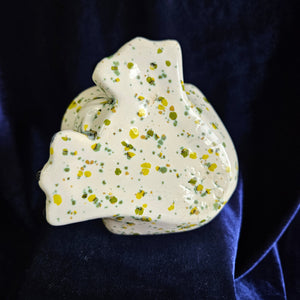Frog Sponge Holder Green Speckled #42508