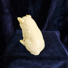 Load image into Gallery viewer, Small Belleek Ireland Pig Figurine #023
