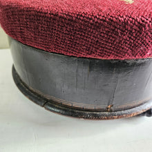 Load image into Gallery viewer, Antique Upholstered Footstool with Lift-Top Storage #42508
