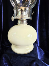 Load image into Gallery viewer, Lamplight Farms Ivory Glass Oil Lamp #2529
