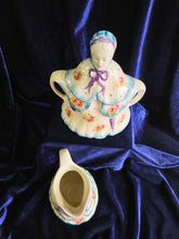Load image into Gallery viewer, “Little Old Lady” Wood’s Sugar and Creamer Set #42508

