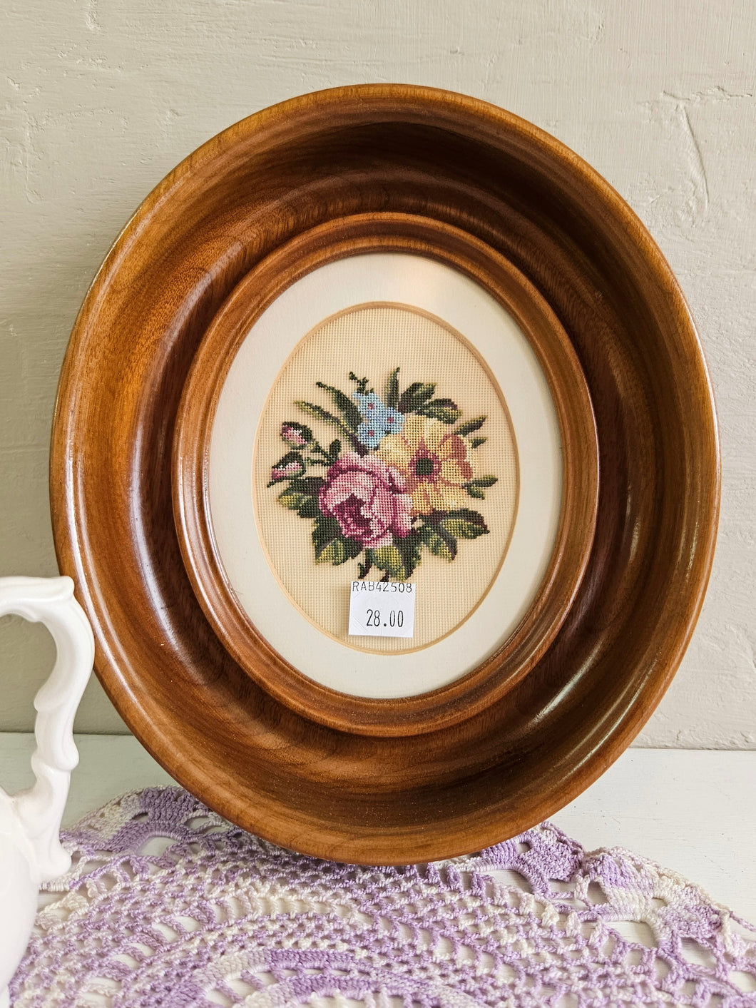 Floral Needlepoint #42508