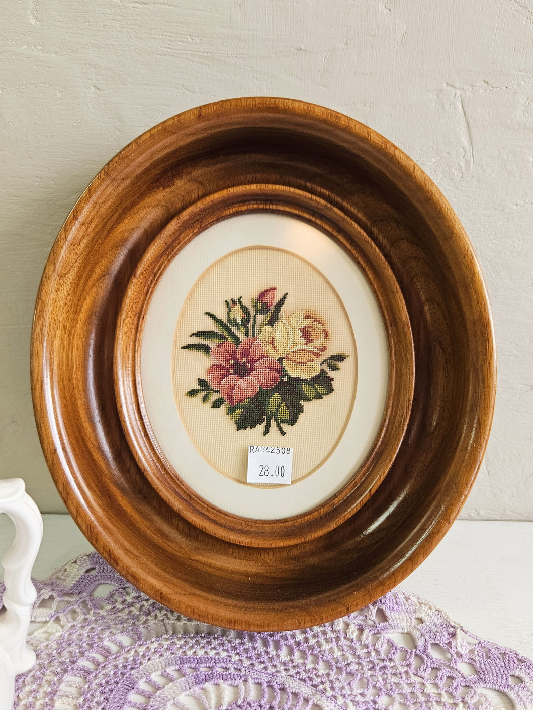 Floral Needlepoint #42508