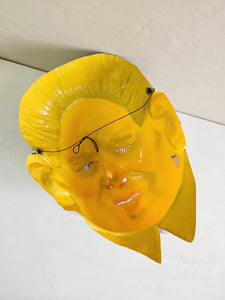 Vintage 1960s Mao Tse-Tung Halloween mask.