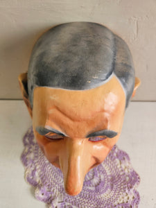 Vintage Lynden B Johnson Halloween Mask 42508