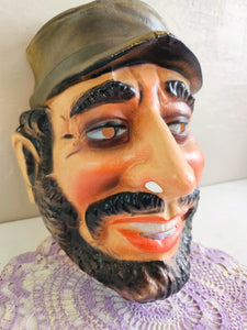 Vintage 1960s Halloween Castro Mask 42508