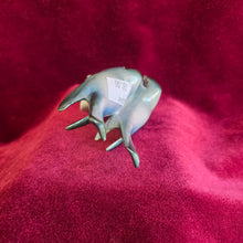 Load image into Gallery viewer, Zsolnay Two Blue Finches Figurine 2246
