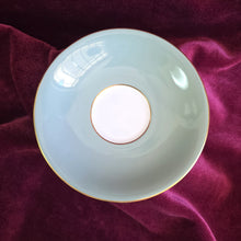 Load image into Gallery viewer, Aynsley Light Green Floral Teacup and Saucer 42505
