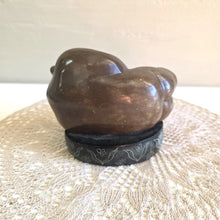 Load image into Gallery viewer, Brown Jade Bear Sculpture 2438
