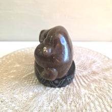 Load image into Gallery viewer, Brown Jade Bear Sculpture 2438
