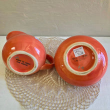 Load image into Gallery viewer, Orange Himark Creamer &amp; Sugar Dish 42501001
