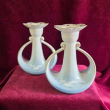 Load image into Gallery viewer, Pair of Bing &amp; Grondahl Copenhagen Seagull Candle Holders 42510016
