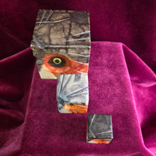 Load image into Gallery viewer, Set of 3 Square Alabaster Owl Carvings 42510020
