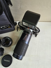 Load image into Gallery viewer, Pentax ME Super 35MM Film Camera Bundle w/ Lenses &amp; Flash 42510
