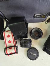 Load image into Gallery viewer, Pentax ME Super 35MM Film Camera Bundle w/ Lenses &amp; Flash 42510
