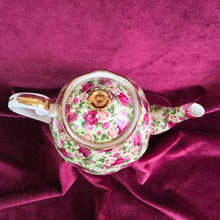 Load image into Gallery viewer, Royal Albert Old Country Roses Chintz Teapot 42509

