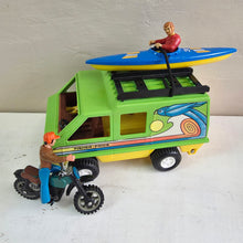 Load image into Gallery viewer, 1970s Fisher Price Adventure People Daredevil Sports Van Set # 318 42509
