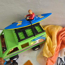 Load image into Gallery viewer, 1970s Fisher Price Adventure People Daredevil Sports Van Set # 318 42509
