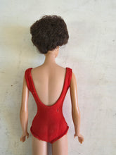 Load image into Gallery viewer, 1960s Brunette Bubble Cut Barbie with Pale Lips 42508
