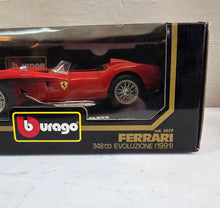 Load image into Gallery viewer, Burago Ferrari 348tb Evoluzione 1991 Diecast Car 42509
