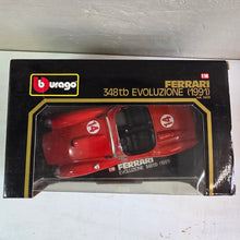Load image into Gallery viewer, Burago Ferrari 348tb Evoluzione 1991 Diecast Car 42509
