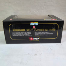 Load image into Gallery viewer, Burago Ferrari 348tb Evoluzione 1991 Diecast Car 42509
