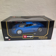 Load image into Gallery viewer, Burago Bugatti EB 110 1991 Diecast Car in Box 42510
