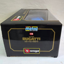 Load image into Gallery viewer, Burago Bugatti EB 110 1991 Diecast Car in Box 42510
