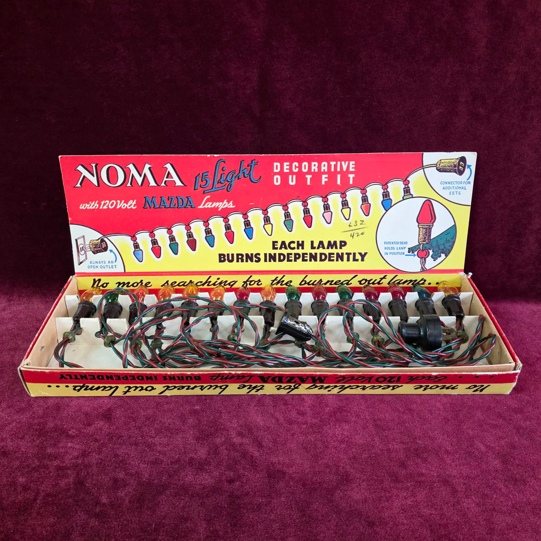 Vintage Noma Christmas Lights 42508