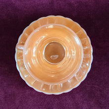 Load image into Gallery viewer, Fire King Peach Lusterware Cup &amp; Saucer 42510
