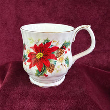Load image into Gallery viewer, Royal Albert Poinsettia Coffee Mug 42505
