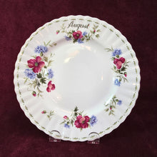 Load image into Gallery viewer, Royal Albert Flower of the Month 8-inch Plates 42510
