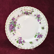 Load image into Gallery viewer, Royal Albert Flower of the Month 8-inch Plates 42510
