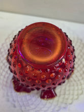 Load image into Gallery viewer, Fenton Red &amp; Amberina Hobnail Vase 036
